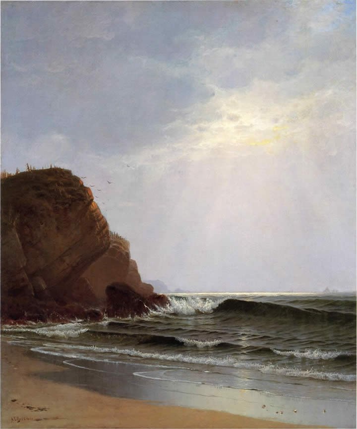Alfred Thompson Bricher Otter Cliffs Mount Desert Island_ Maine
